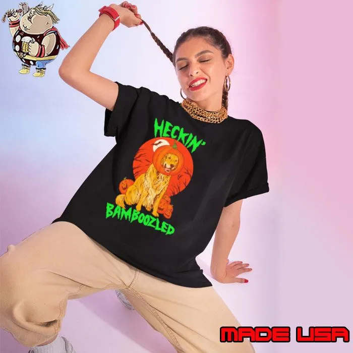Heckin Bamboozled Halloween Shirt Ladies tee