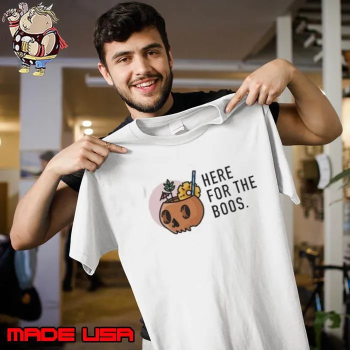 Here For The Boss Skull Cup Shirt