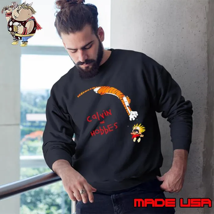 Hobb Jump Art Calvin And Hobbs shirt