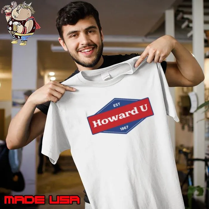 Howard University Happy Drink Logo shirt