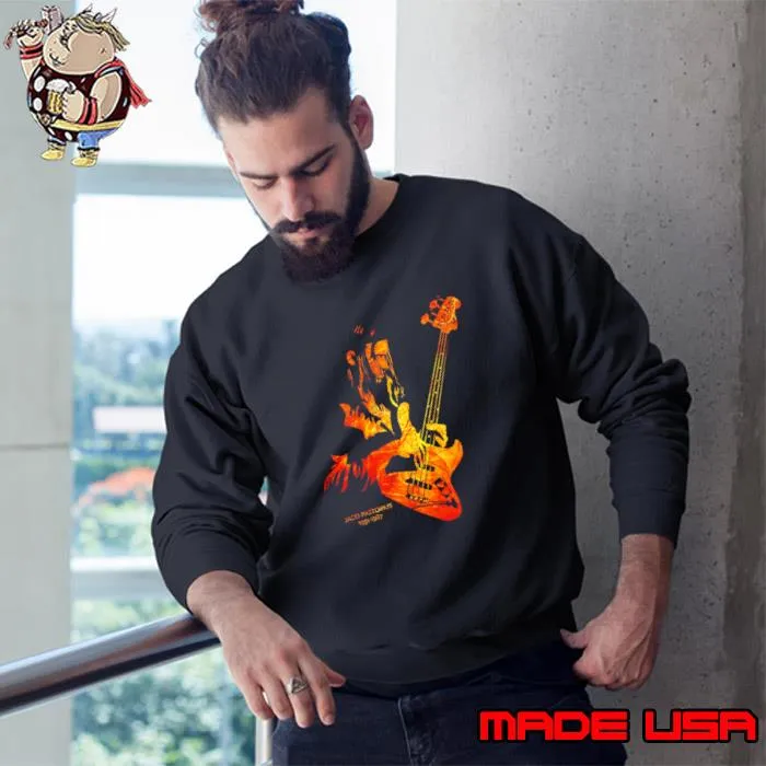 Jaco Singer Pastorius In Memoriam Legend Music T-Shirt Sweatshirt