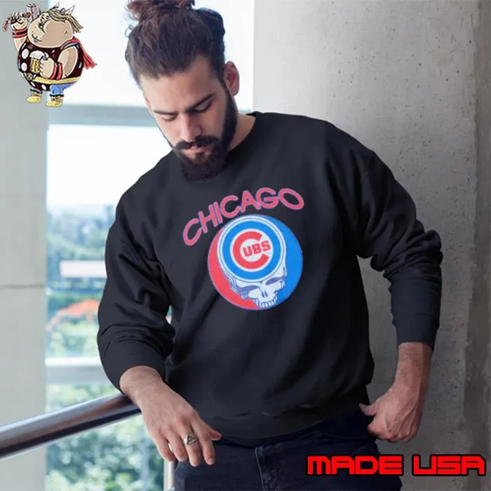 MLB x Grateful Dead Chicago Cubs shirt
