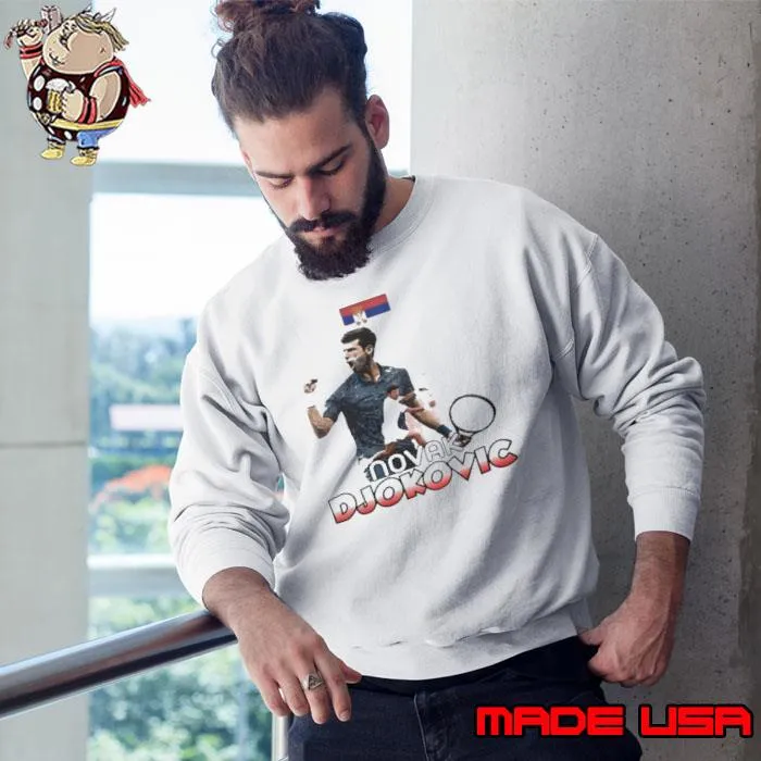 Novak Djokovic Association of Tennis Professionals s Sweatshirt