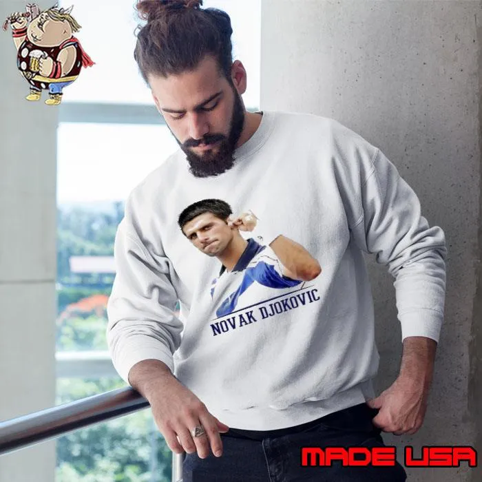 Novak Djokovic Player Tennis Association of Tennis Professionals s Sweatshirt