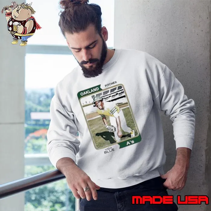 Oakland Pitcher Vida Blue Shirt Sweatshirt