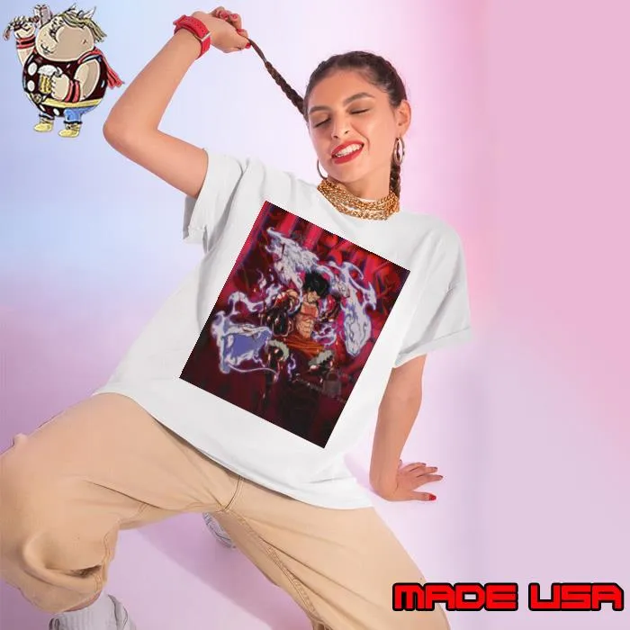 One Piece Luffy Gear 4 Haki s Ladies tee