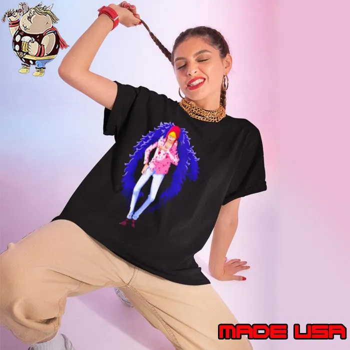One Piece Purple Design Corazon s Ladies tee