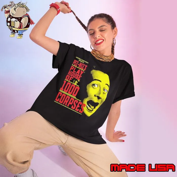 Pee-wee’s Playhouse Of 1000 Corpses ts Ladies tee
