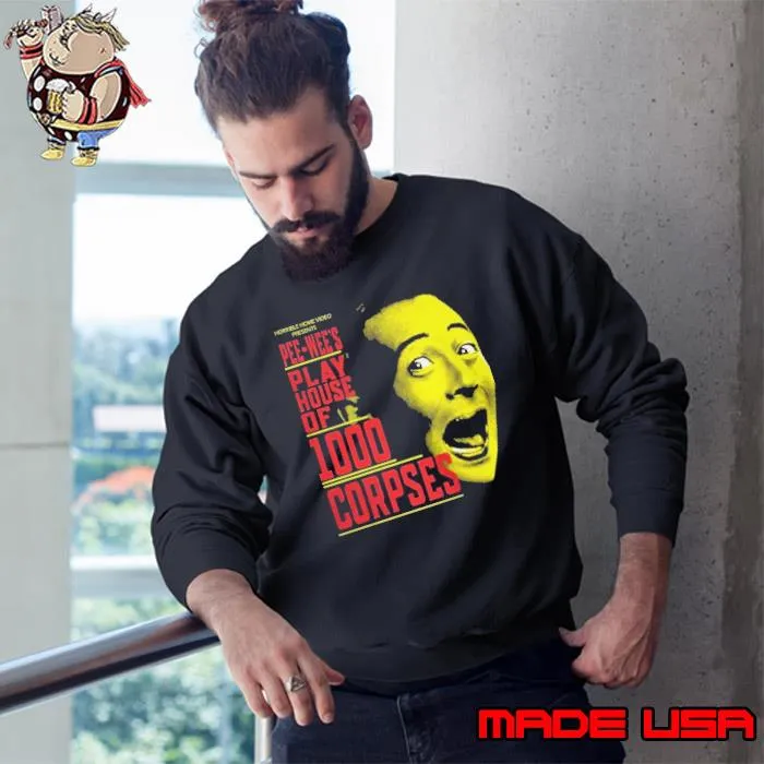 Pee-wee’s Playhouse Of 1000 Corpses tshirt