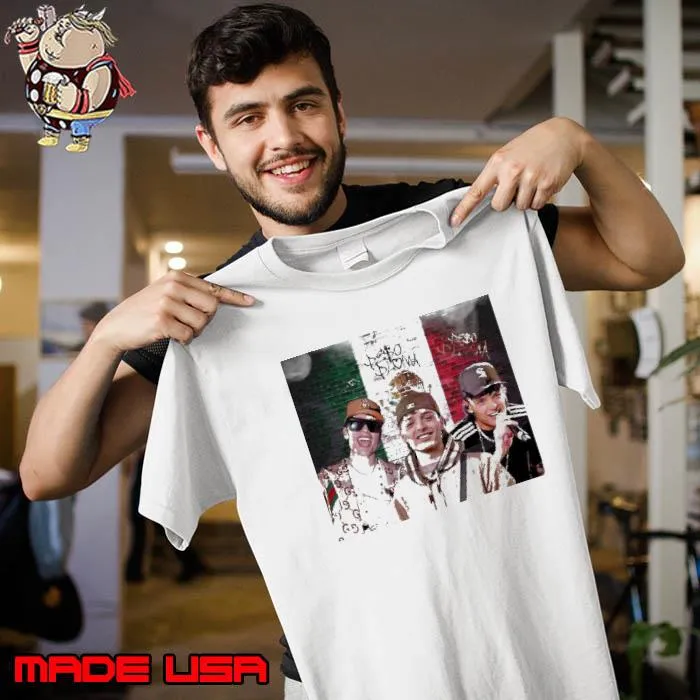 Peso Pluma Mexican Flag Shirt
