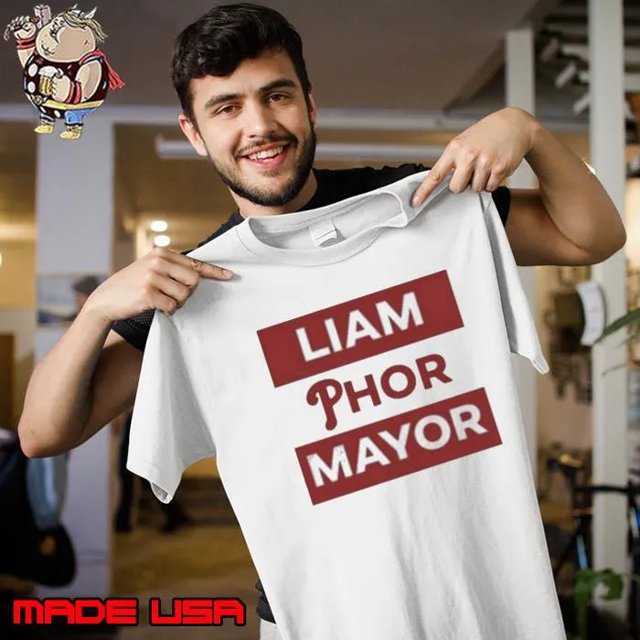Philadelphia Phillies Taryn Hatcher Liam Phor Mayor Shirt