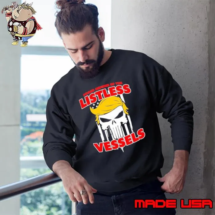 Proud Member Of The Listless Vessels Trump Punisher Flag Shirt