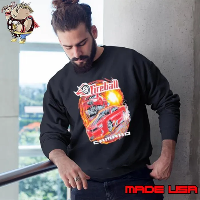 Ryan Martin Fireball Camaro Red Car shirt