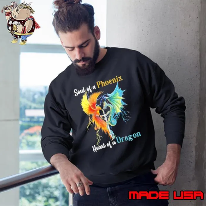 Soul of a Phoenix heart of a Dragon shirt