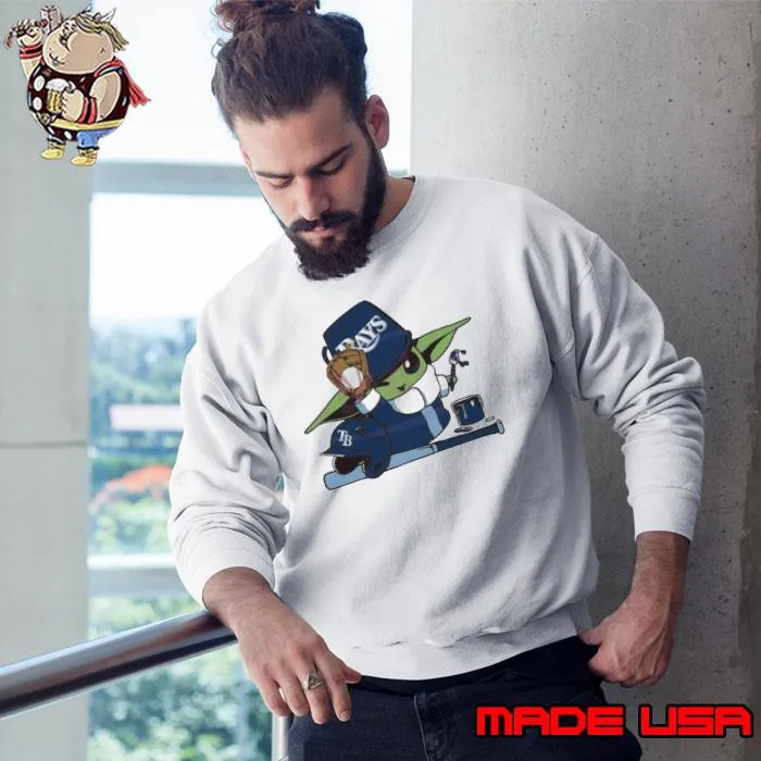 Tampa Bay Rays Baby Yoda Mlb Team 2023 Shirt Sweatshirt