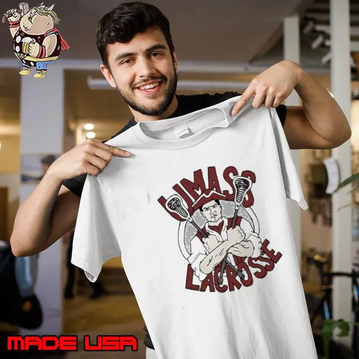 Umass Lacrosse Sam The Minuteman Shirt