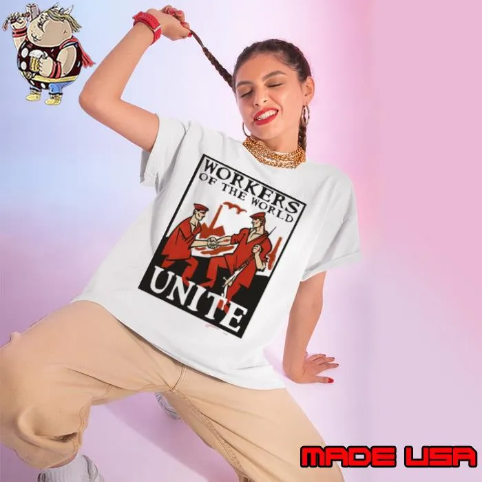 Workers Of The World Unite Shirt Ladies tee