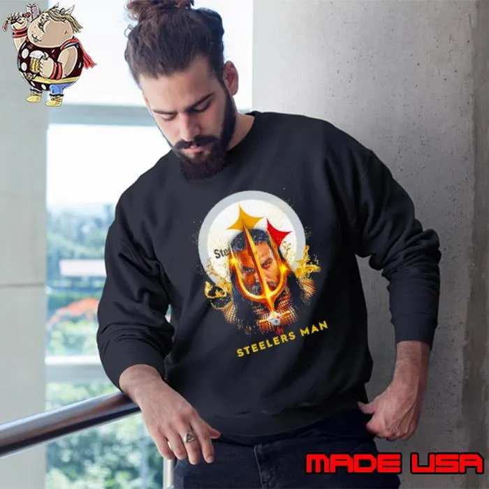 Aquaman Steelers Man 2023 Shirt