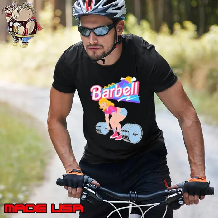 Barbie Lifting Barbell Shirt Unisex