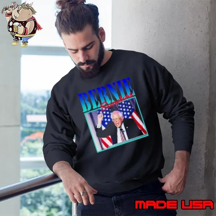 Bernie Sanders Vintage Style 90s Inspired Shirt Sweatshirt