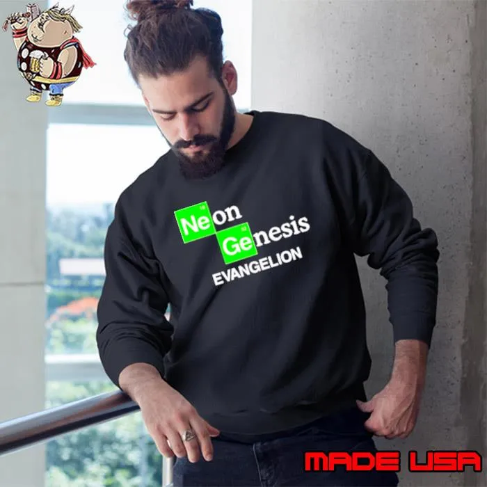 Breaking Bad & Neon Genesis Evangelion shirt