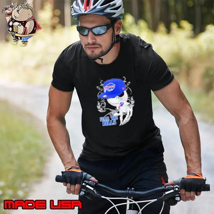 Buffalo Bills Jack Skellington fear the Bills halloween s Unisex