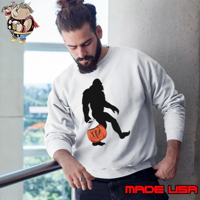 Cincinnati Bengals Bigfoot Halloween s Sweatshirt