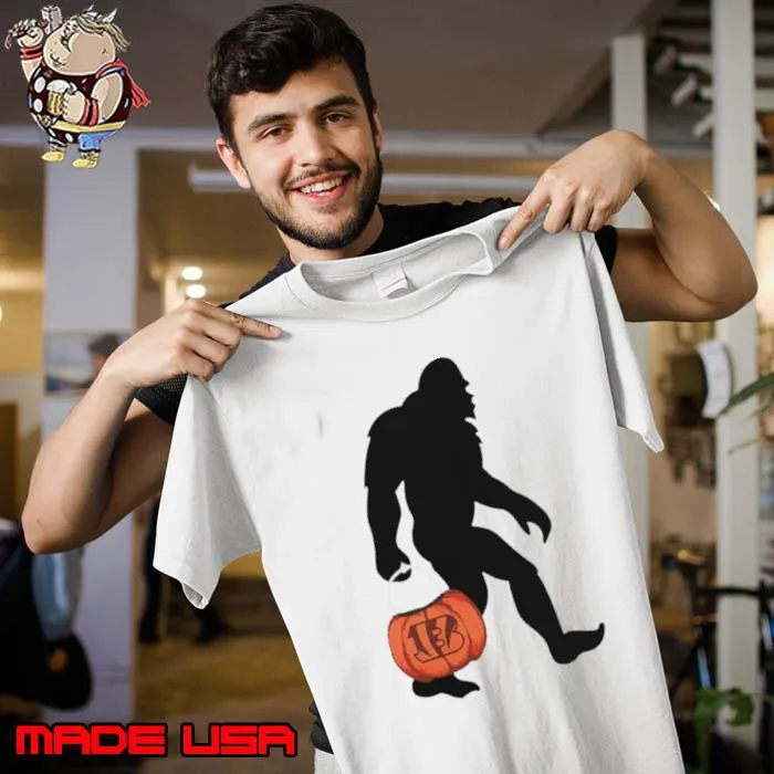 Cincinnati Bengals Bigfoot Halloween s Unisex