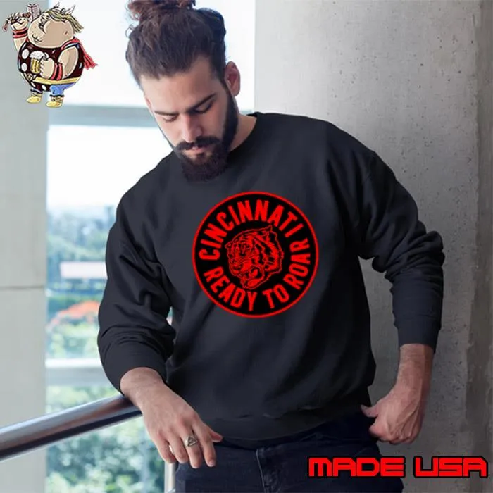 Cincinnati ready to roar Football s Sweatshirt