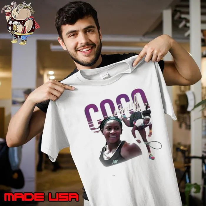 Coco Gauff Vintage Bootleg 90s s Unisex