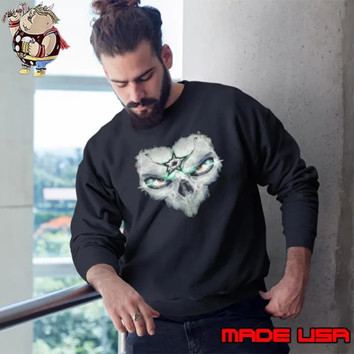 Dallas stars skulls of fantasy logo shirt