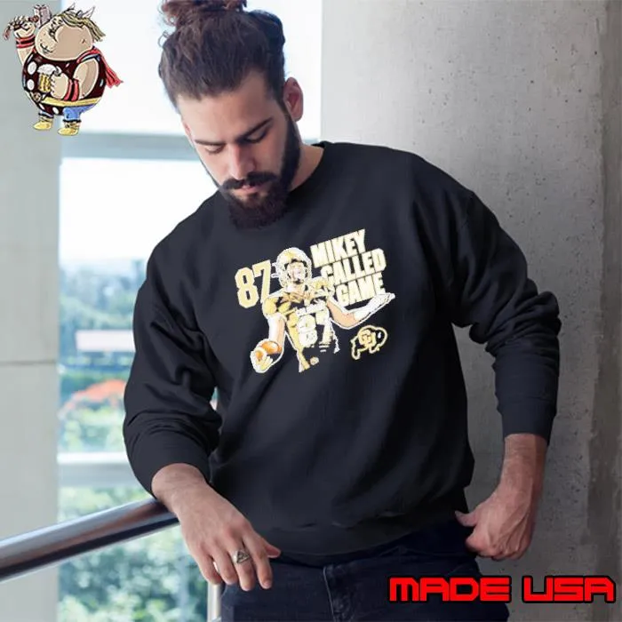 Design 87 Mikey Called Game shirt