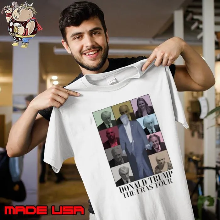 Donald Trump The Eras Tour Mugshot Political 2024 T-Shirt Unisex