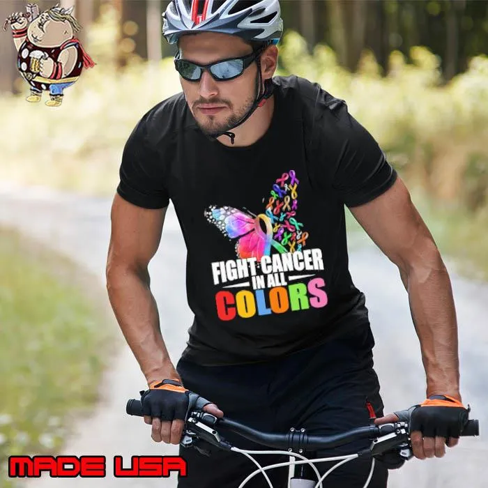 Fight Cancer In All Colors Butterfly s Unisex
