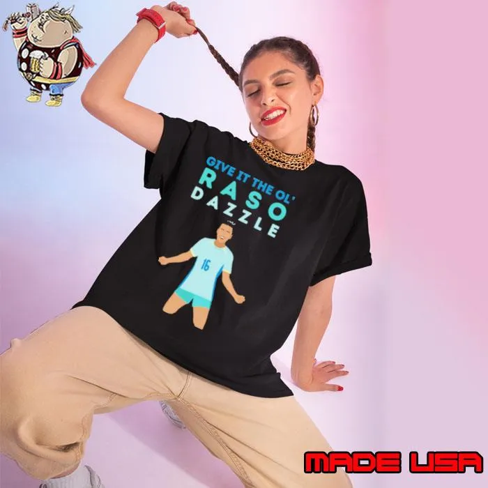 Give It The OL' Raso Dazzle Matildas Soccer Football Hayley Raso s Ladies tee