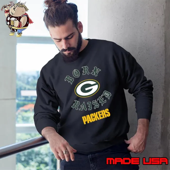 Green Bay Packers Born x Raised 2023 Shirt