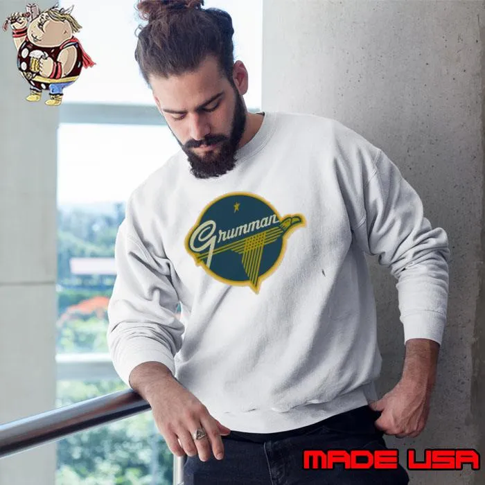 Grumman Aircraft Logo Shirt Sweatshirt