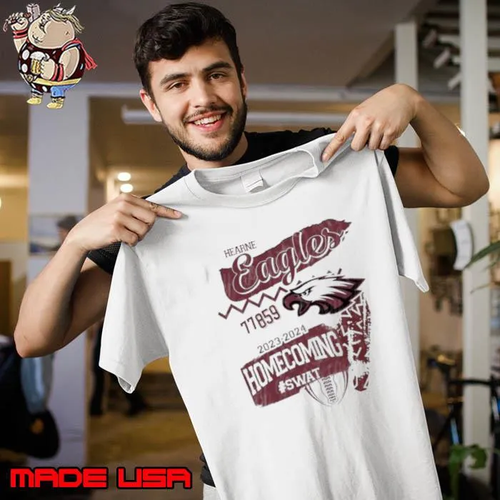 Hearne Eagles 2023 2024 Homecoming Swat Shirt Unisex