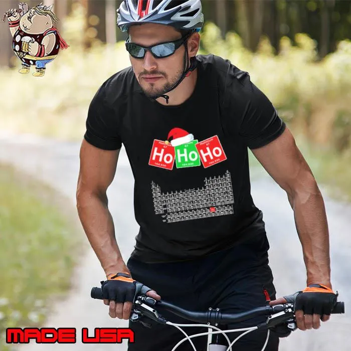 Ho Ho Ho Christmas For Chemistry Lover Shirt Unisex