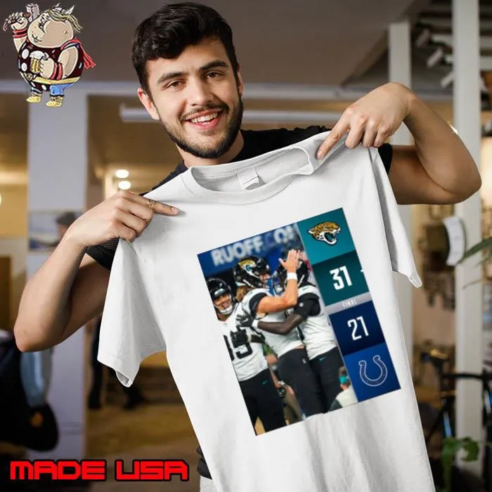 Jacksonville Jaguars Win 31 21 Indianapolis Colts NFL Kickoff 2023 Final Score Shirt Unisex