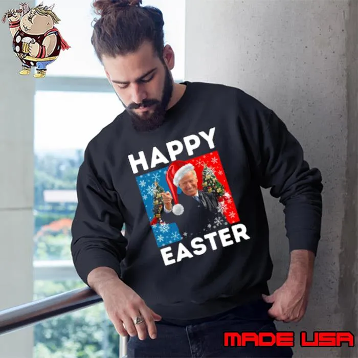 Joe Biden Happy Easter Joe Biden Santa shirt