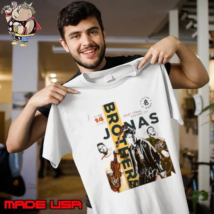 Jonas brothers september 14 2023 Hall arena Denver CO tour photo design s Unisex