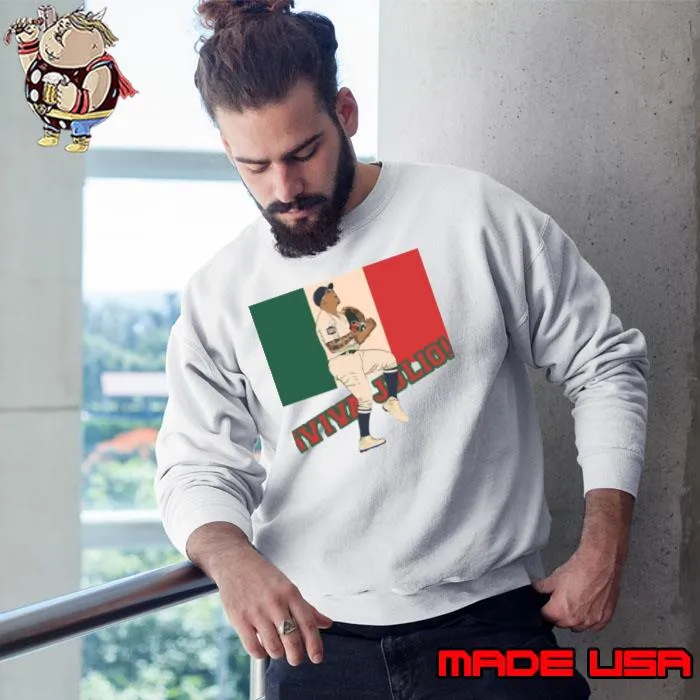 Julio Urias Viva Julio Los Angeles Baseball Mexico s Sweatshirt