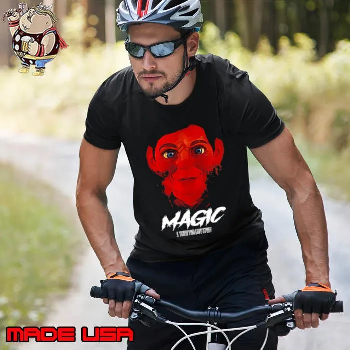 Magic 1978 Film A Terripying Love Story Shirt Unisex