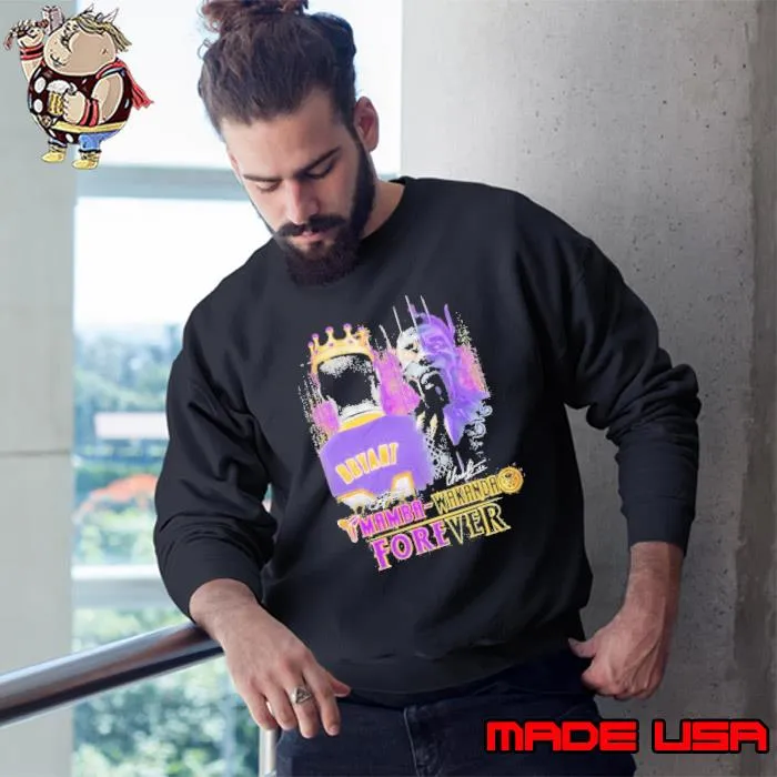 Mamba Wakanda forever 2023 signatures shirt