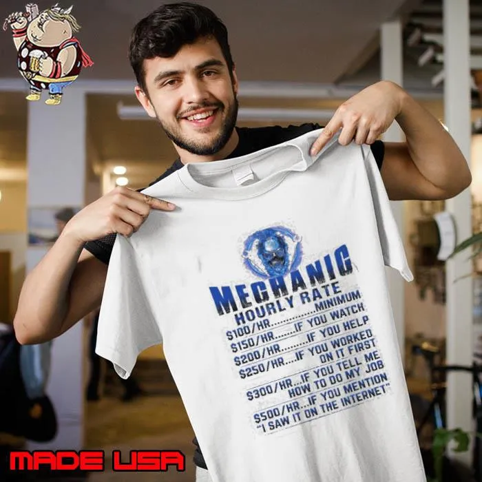 Mechanic Hourly Rate You Mention Saw On The Internet s Unisex