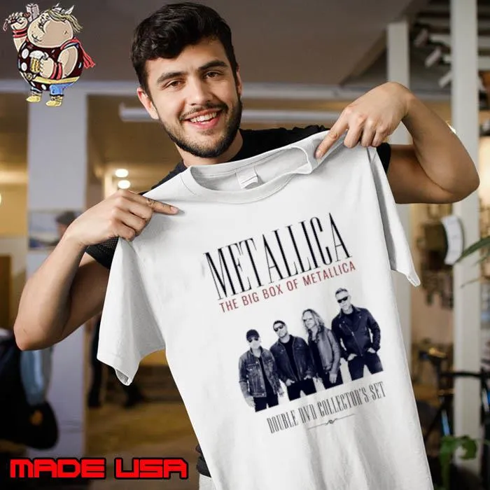 Metallica The Big Box Of Metallica Double DVD Collector’s Set Shirt Unisex