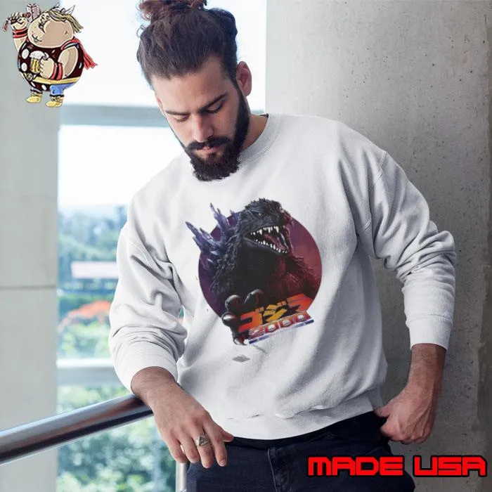 Millennium Era Monster Godzilla 2000 s Sweatshirt