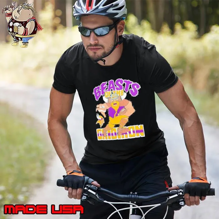 Minnesota Vikings Monsters of the Gridiron Halloween Shirt Unisex