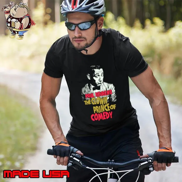 Paul Reubens The Clown Prince of Comedy T-Shirt Unisex